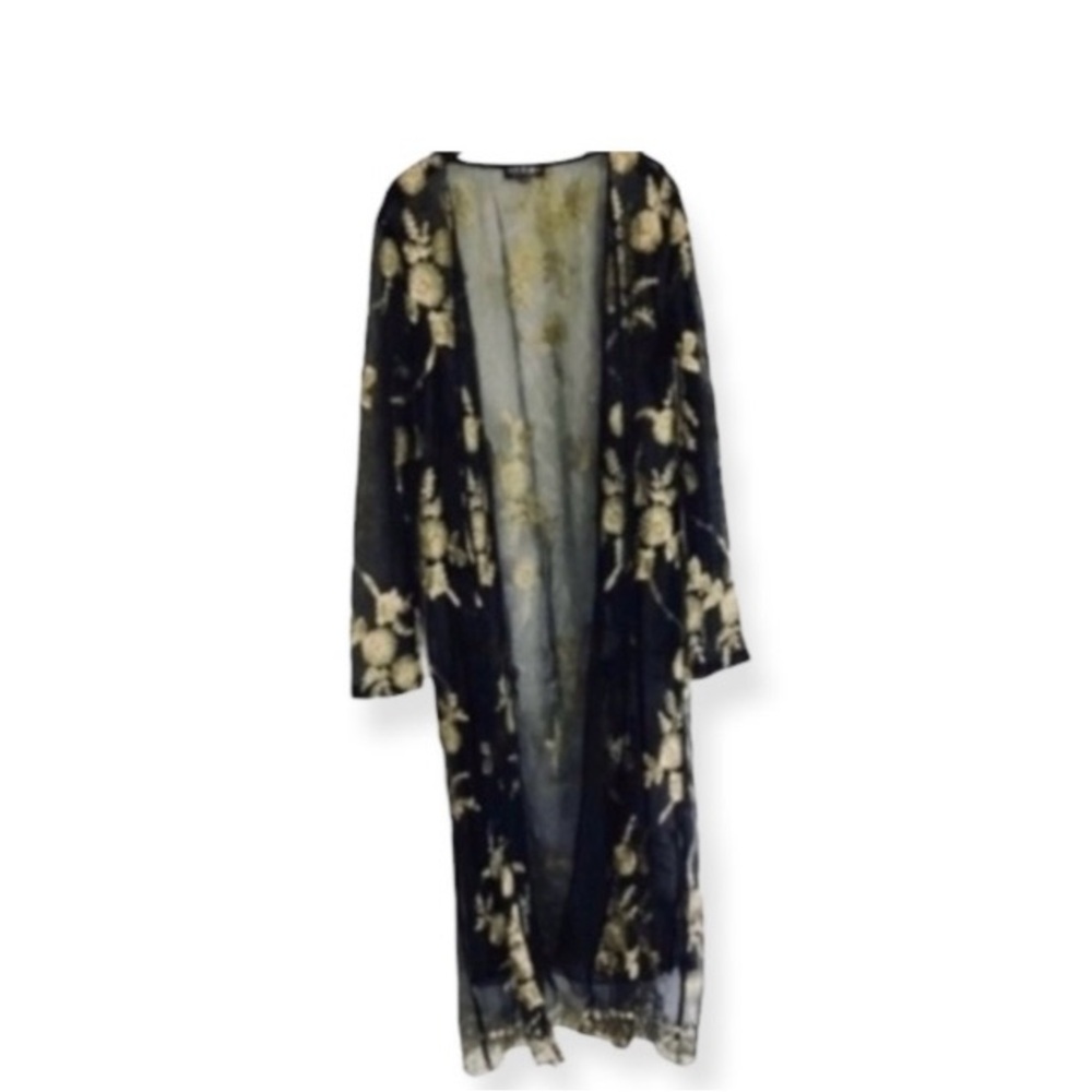 Fashion Nova Star In The Night Kimono Sz S - Picture 3 of 4